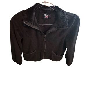 Children’s Place Black Fleece Jacket